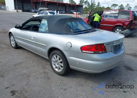 2006 Chrysler Sebring Gtc z USA, uszkodzony, nr VIN 1C3EL75R76N285339